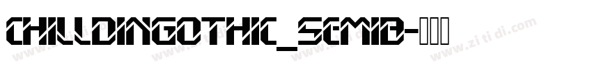 ChillDINGothic_SemiB字体转换