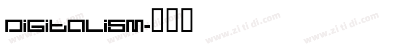 Digitalism字体转换