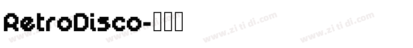 RetroDisco字体转换