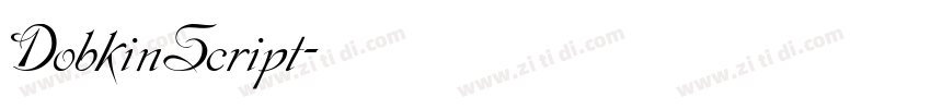 DobkinScript字体转换