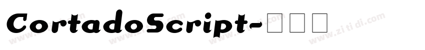 CortadoScript字体转换