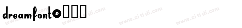 dreamfont字体转换