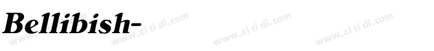 Bellibish字体转换