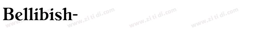 Bellibish字体转换