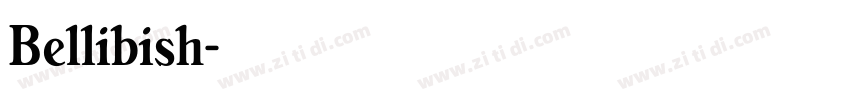 Bellibish字体转换