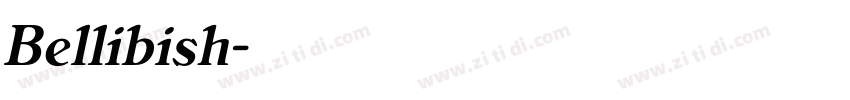 Bellibish字体转换