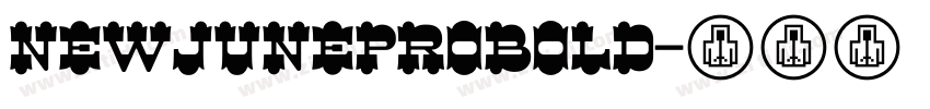 NewJuneProBold字体转换