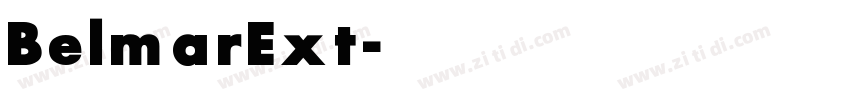 BelmarExt字体转换