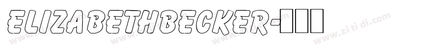 ElizabethBecker字体转换