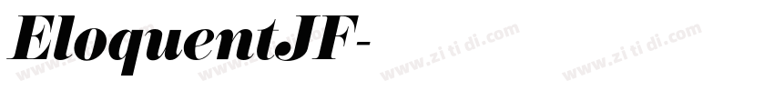 EloquentJF字体转换