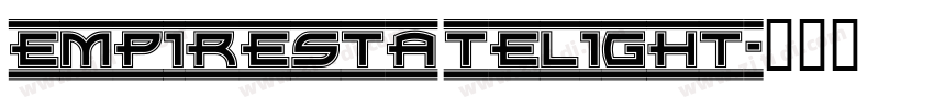 EmpireStateLight字体转换
