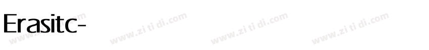 Erasitc字体转换