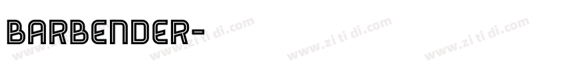 BarBender字体转换
