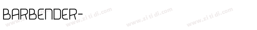 BarBender字体转换