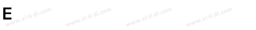 EurostileUnicaseLT字体转换
