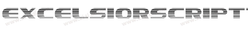 ExcelsiorScriptText字体转换