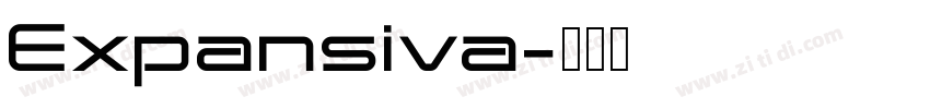 Expansiva字体转换