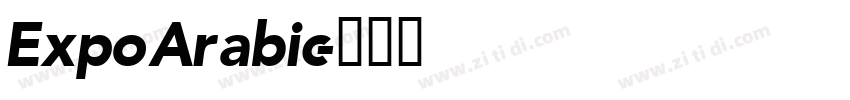ExpoArabic字体转换