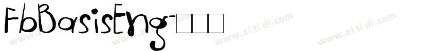 FbBasisEng字体转换