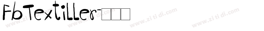 FbTextiller字体转换