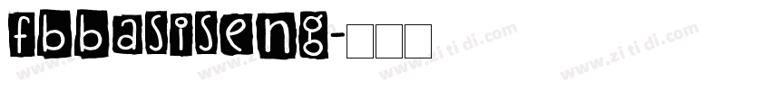 FbBasisEng字体转换