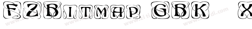 FZBitmap_GBK_11X12字体转换