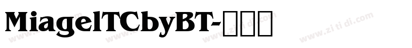 MiagelTCbyBT字体转换