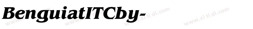 BenguiatITCby字体转换