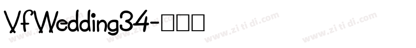 VfWedding34字体转换
