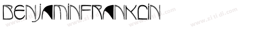 BenjaminFranklin字体转换