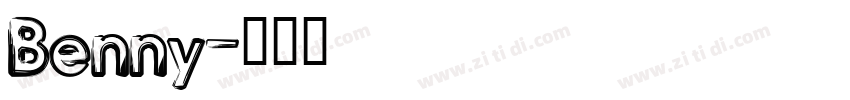 Benny字体转换