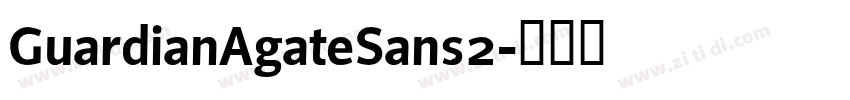GuardianAgateSans2字体转换