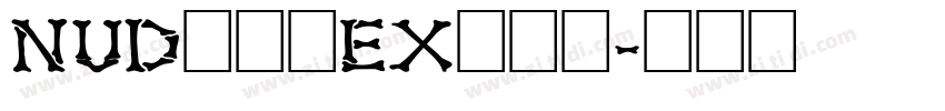 NUDモトヤEX明朝5字体转换