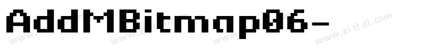 AddMBitmap06字体转换