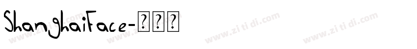 ShanghaiFace字体转换