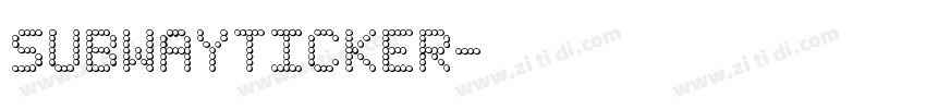 SubwayTicker字体转换