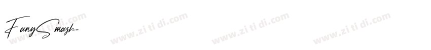 FanySmash字体转换