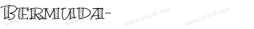 Bermuda字体转换