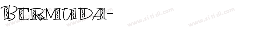 Bermuda字体转换