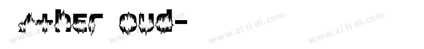 RatherLoud字体转换