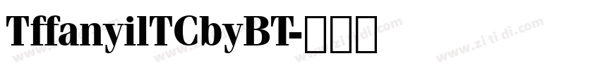 TffanyilTCbyBT字体转换