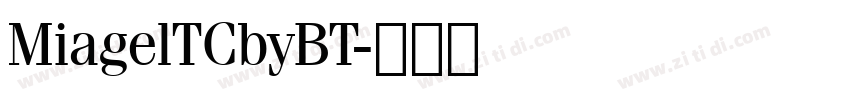 MiagelTCbyBT字体转换