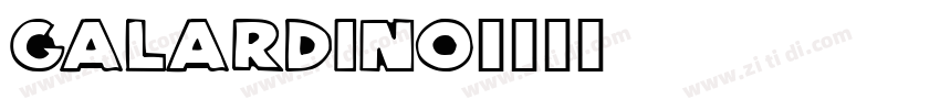 Galardino字体转换