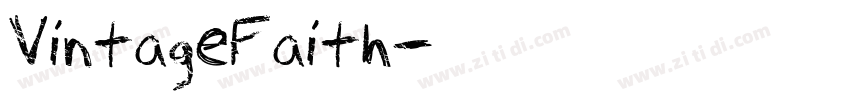 VintageFaith字体转换