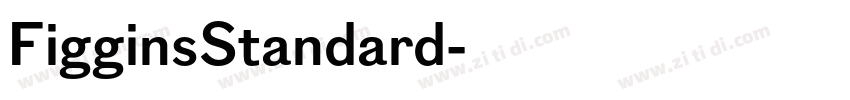 FigginsStandard字体转换