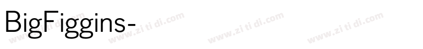 BigFiggins字体转换