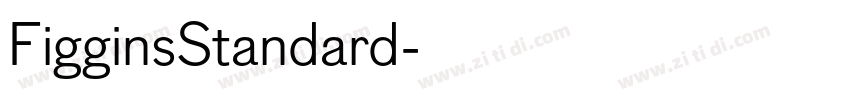 FigginsStandard字体转换
