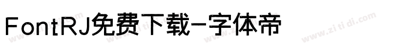 FontRJ免费下载字体转换