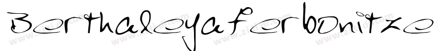 BerthaleyaFerbonitze字体转换