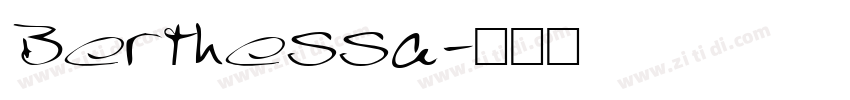 Berthessa字体转换
